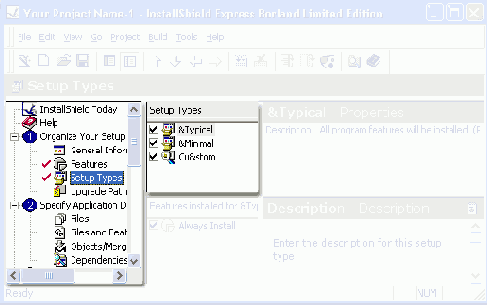  Setup Types      