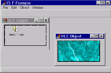 Пример OLE приложения